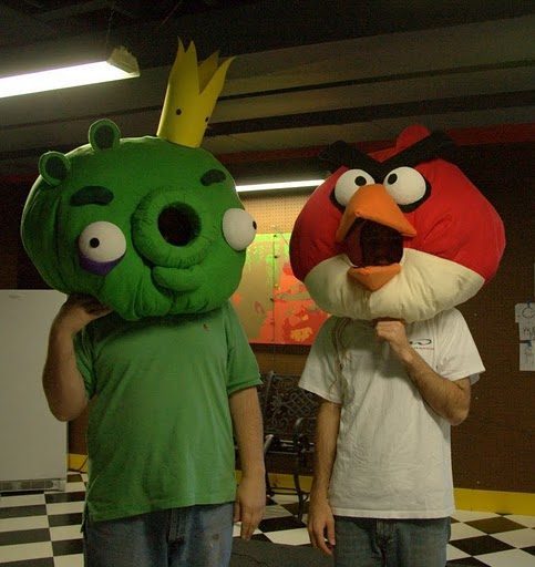 Angry Birds-kostuums