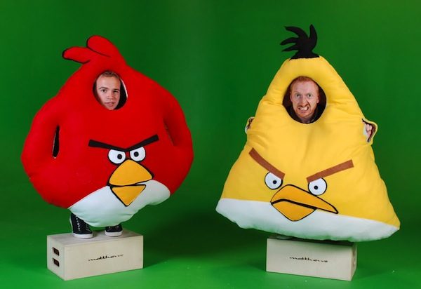 Angry Birds-kostuums