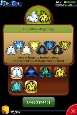 pocket frogs iphone