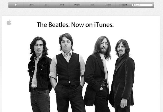 beatles itunes