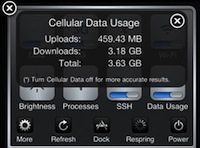 SBsettings - Data Usage