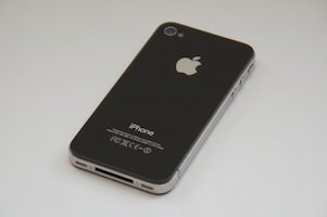 Apple-logo op iPhone 4