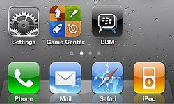BlackBerry Messenger icoon
