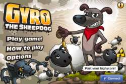 Gyro the Sheepdog titelscherm