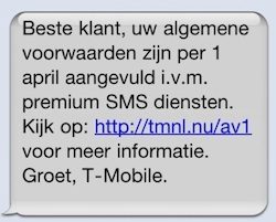 t-mobile sms