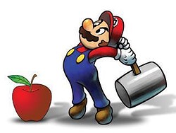 Nintendo vs Apple Mario