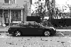 Pixelcam voor iPhone en iPod touch grijze auto