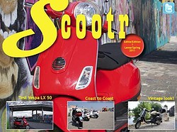 Scootr Magazine voor iPad cover