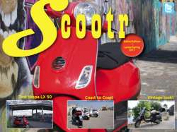 Scootr Magazine voor iPad cover