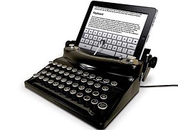 iPad Typescreen typemachine