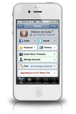 Witte iPhone 4 met Cydia