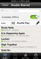 Spotify voor iPhone en iPod touch