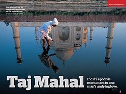 50 mooiste plekken voor de iPad Taj Mahal