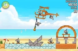 Angry Birds Rio Beach Volley voor iPhone en iPod touch