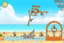 Angry Birds Rio Beach Volley voor iPhone en iPod touch