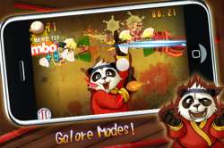 GU WO KungFu Food-Panda voor iPhone en iPod touch