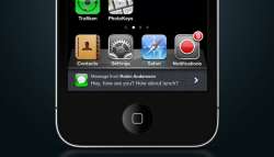 Notificaties voor de iPhone multitaskbar