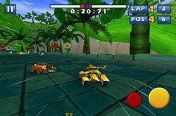 GU VR Sonic en Sega All-Stars Racing
