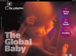 The Global Baby voor de iPad magazine