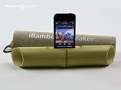 iBamboo speaker voor iPhone 4