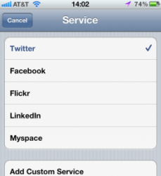 iOS 5 biedt meer sociale netwerken dan Twitter