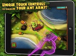 Ant Raid voor iPad strategiespel
