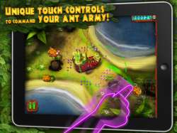 Ant Raid voor iPad strategiespel