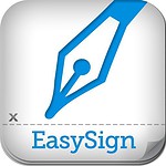 Met EasySign teken je PDF-documenten op je iPhone.
