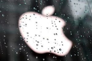 apple logo regen