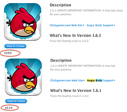 Angry Birds duurder geworden in Britse App Store