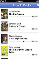 Google Books is terug in de App Store, zonder link naar de winkel.