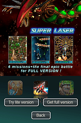 In de game iFighter 1945 zit reclame voor Super Laser: The Alien Fighter. Dat mag niet, zegt Lodsys.