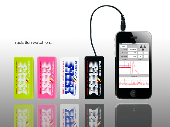 Radiation Watch werkt aan een goedkoop apparaat die van je iPhone een stralingsmeter maakt.