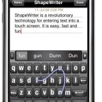 shapewriter applicatie