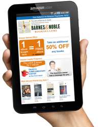 Amazon tablet mockup