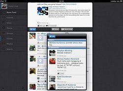 Facepalm Facebook app voor iPad header