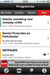 Festival-app Cultuurmarkt Antwerpen