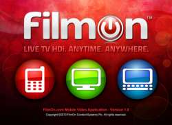 FilmOn voor de iPad header