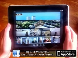 The 9-11 Memorial App voor iPad