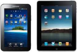 galaxy tab ipad