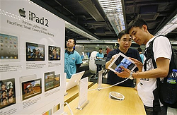 In Hong Kong heeft een op de zes bewoners een iPad gekocht.