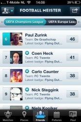 Football Meister leaderboard