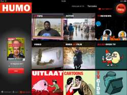 HUMO voor iPad magazine en tv-gids