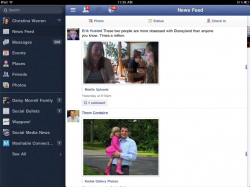 Facebook op de iPad