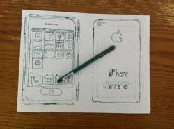 iPhone 5 tekening op eBay