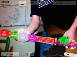 GhostGuitar camera in actie