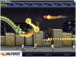 Jetpack Joyride op een draak