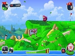 Worms Crazy Golf voor de iPad