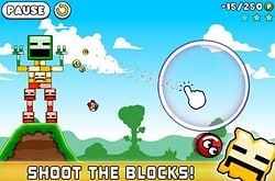 GU WO Blosics iPhone iPod touch Angry Birds blikken schieten
