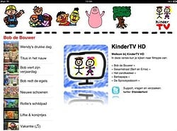 KinderTV HD hoofdscherm